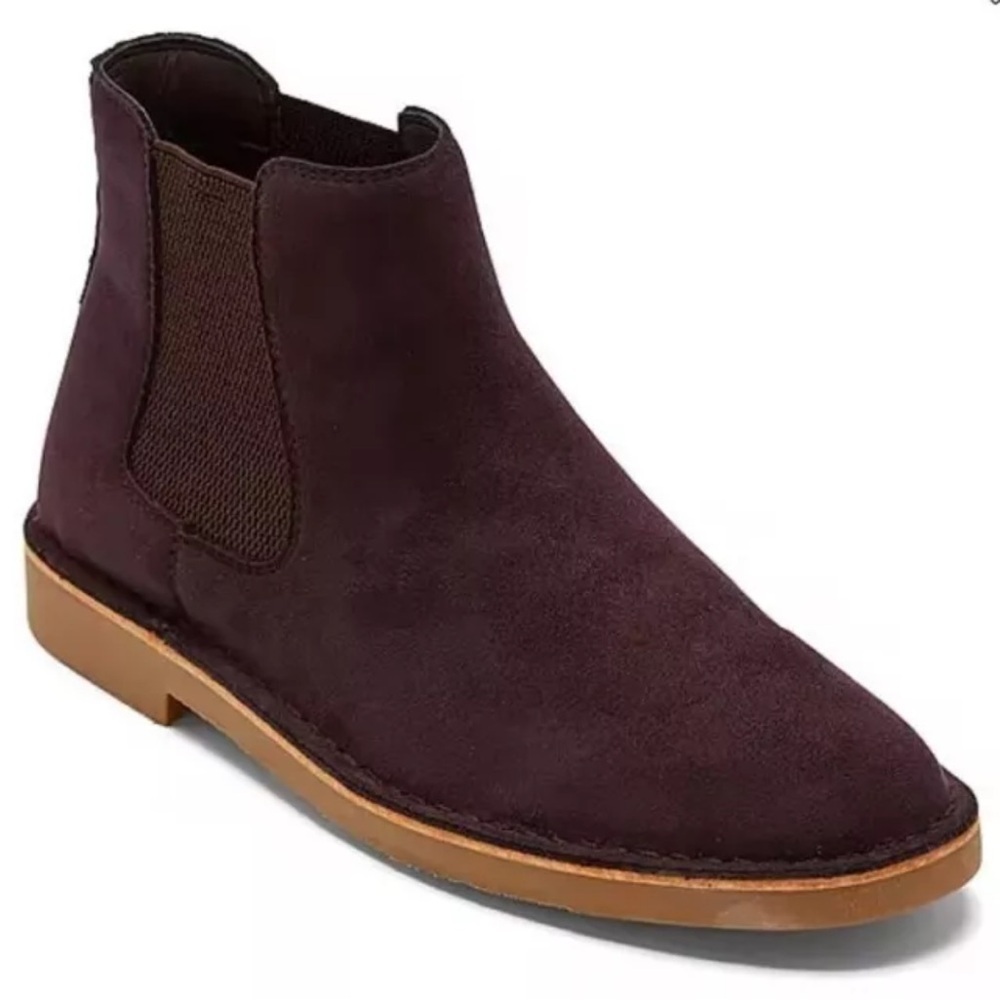 Mutual Weaves Men's Wells Flat Heels Brown Boots, Shoes Size 8.5 ( L -4)